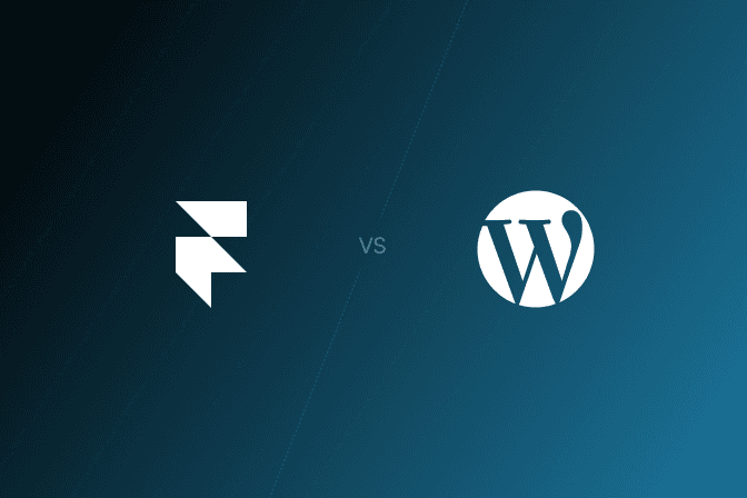 Framer vs WordPress