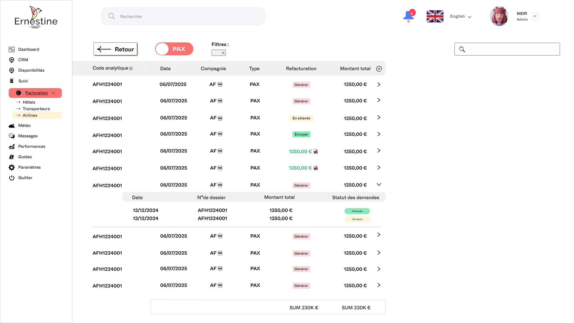 ernestine web app 11