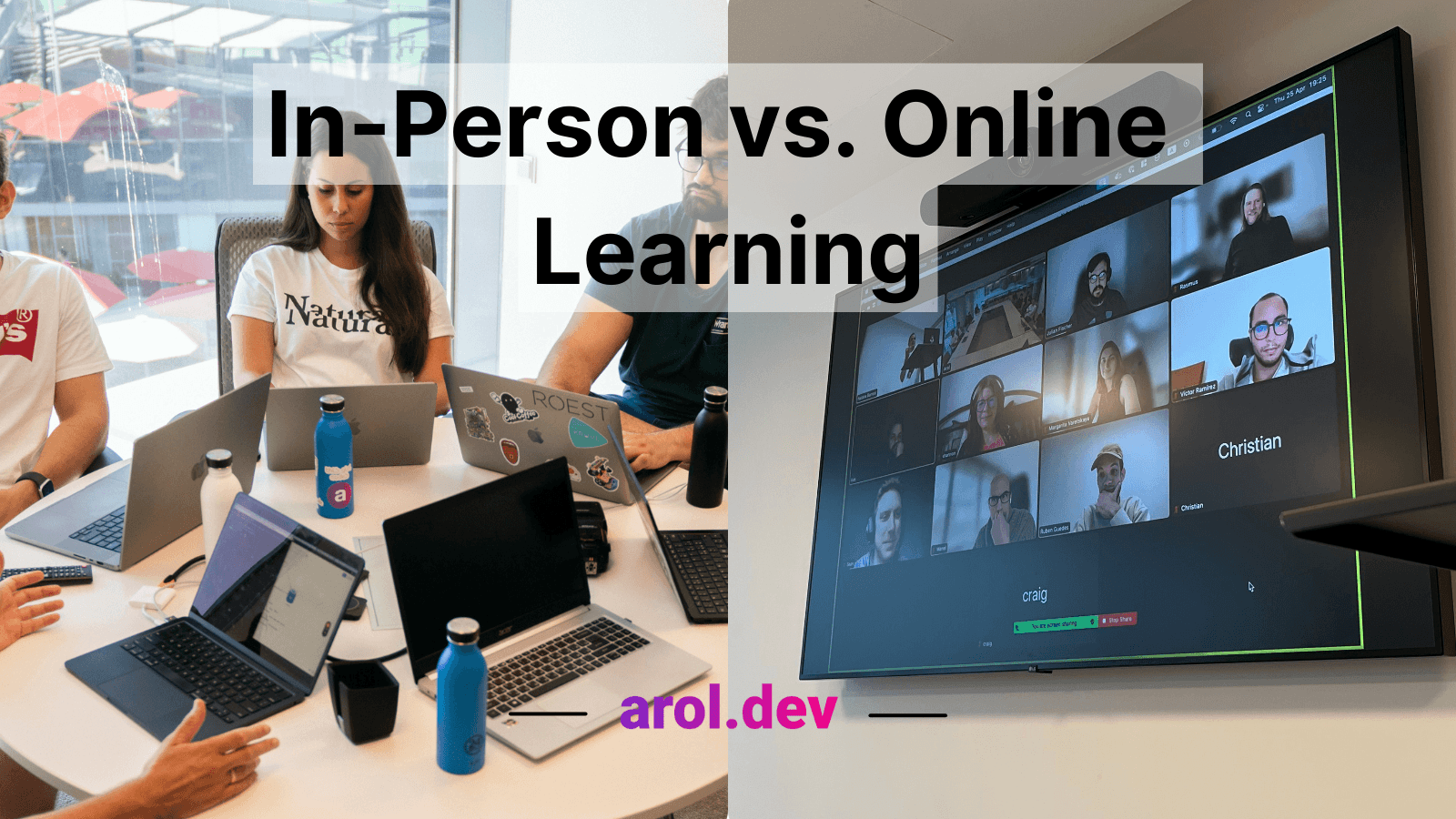 Discover the Power of In-Person Learning: arol.dev Coding Bootcamp in Barcelona