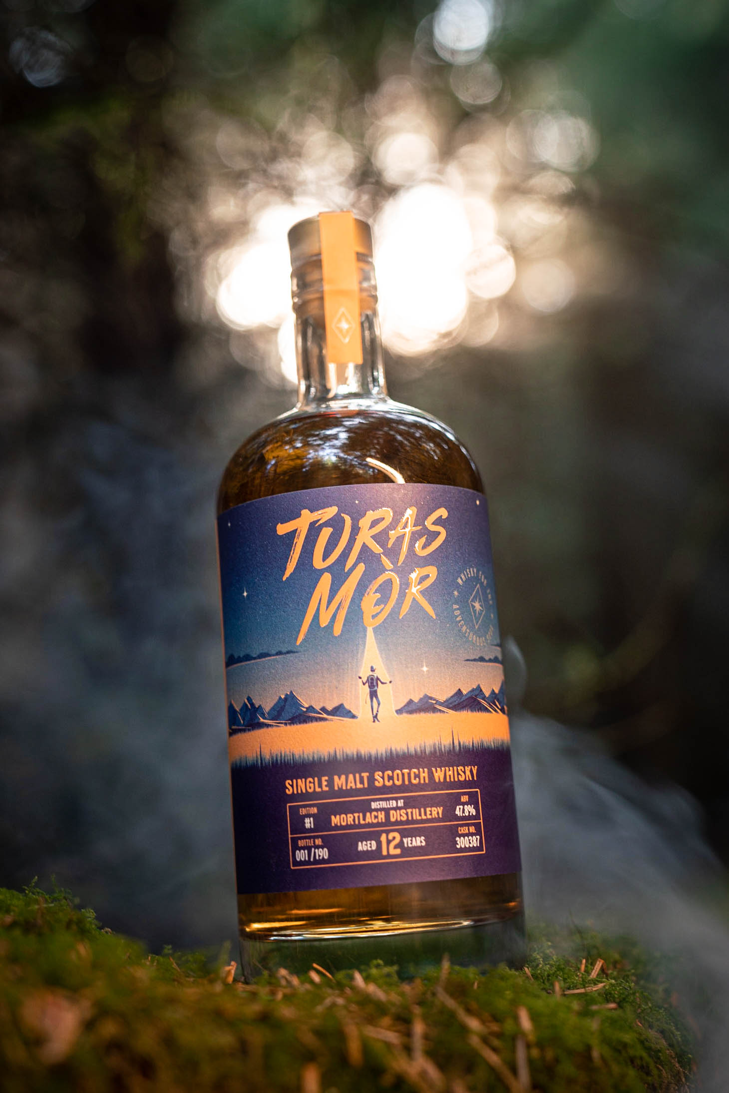 Turas Mor whisky brand identity and packaging design by S+Co