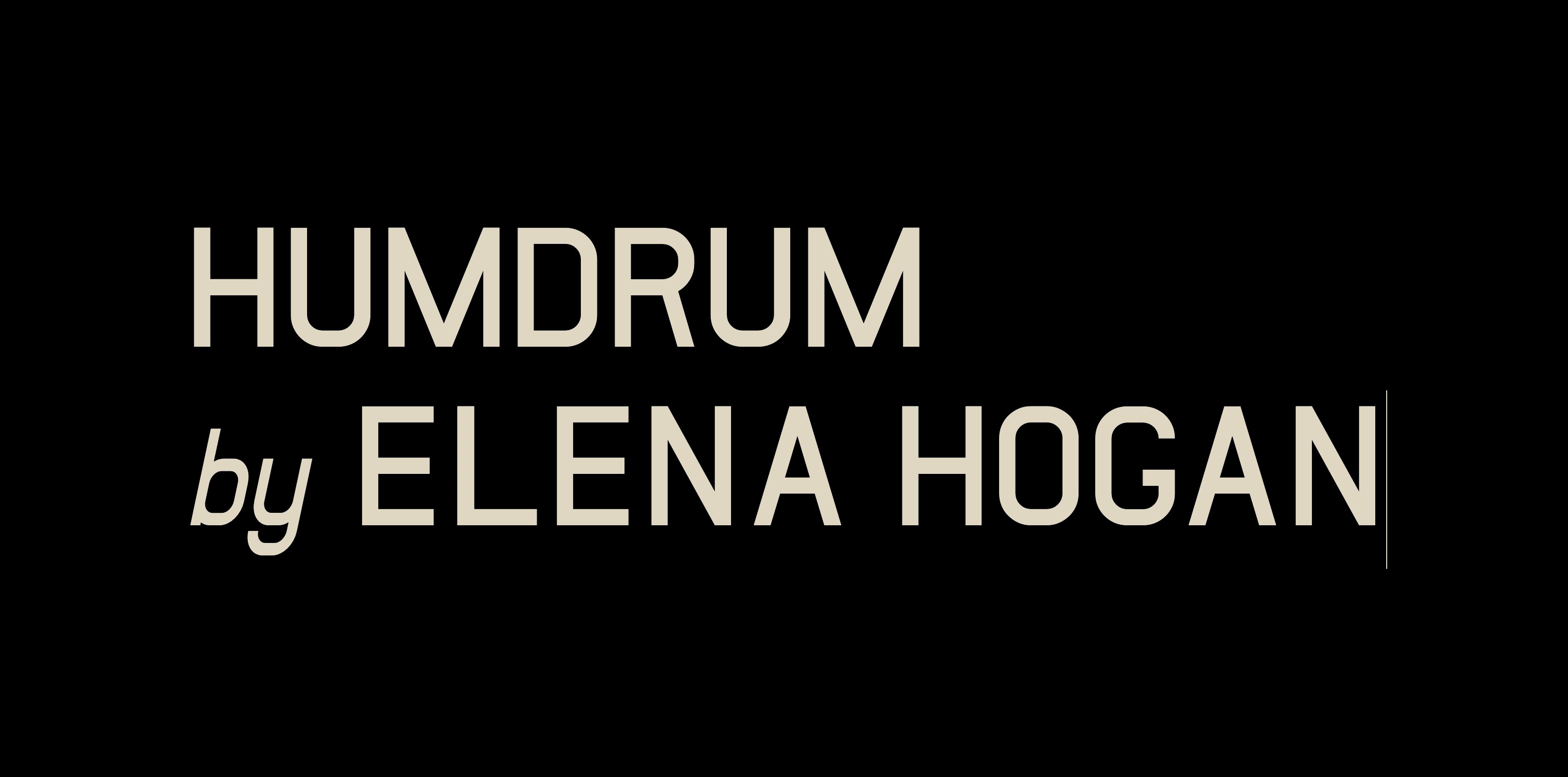 HUMDRUM Typeface Cover Image