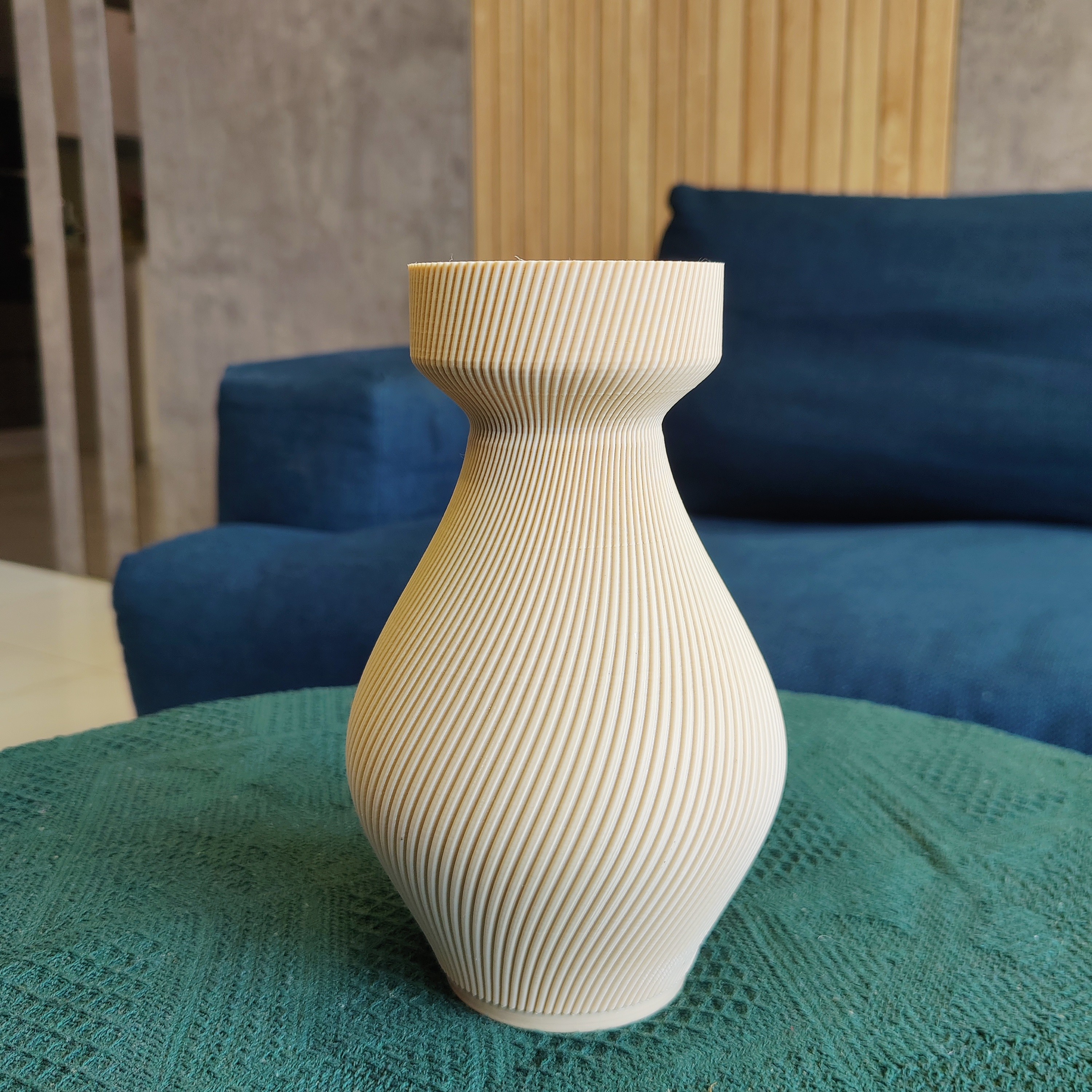 Japandi Vase Beige