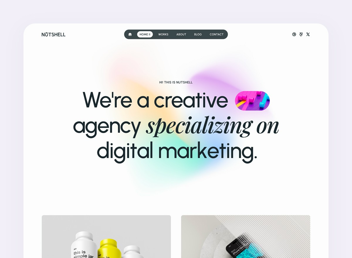 We're a creative agency