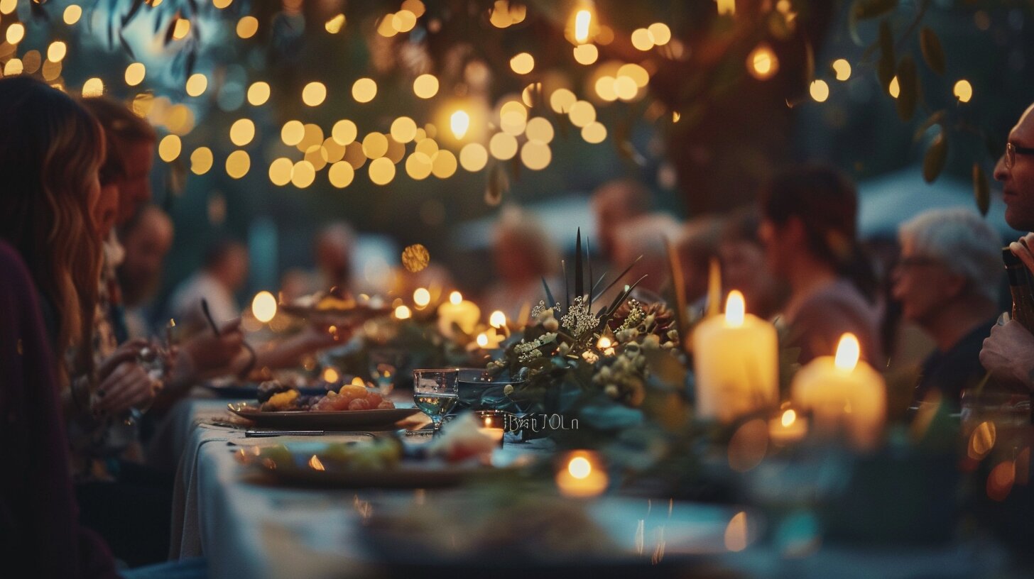 Beautiful table for six in a Houston loft showing the city’s growing love for shared dining experiences.