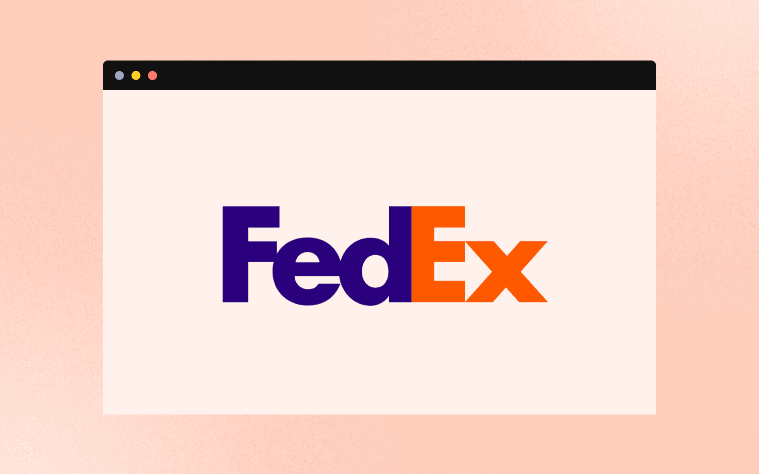 fedex brand logo