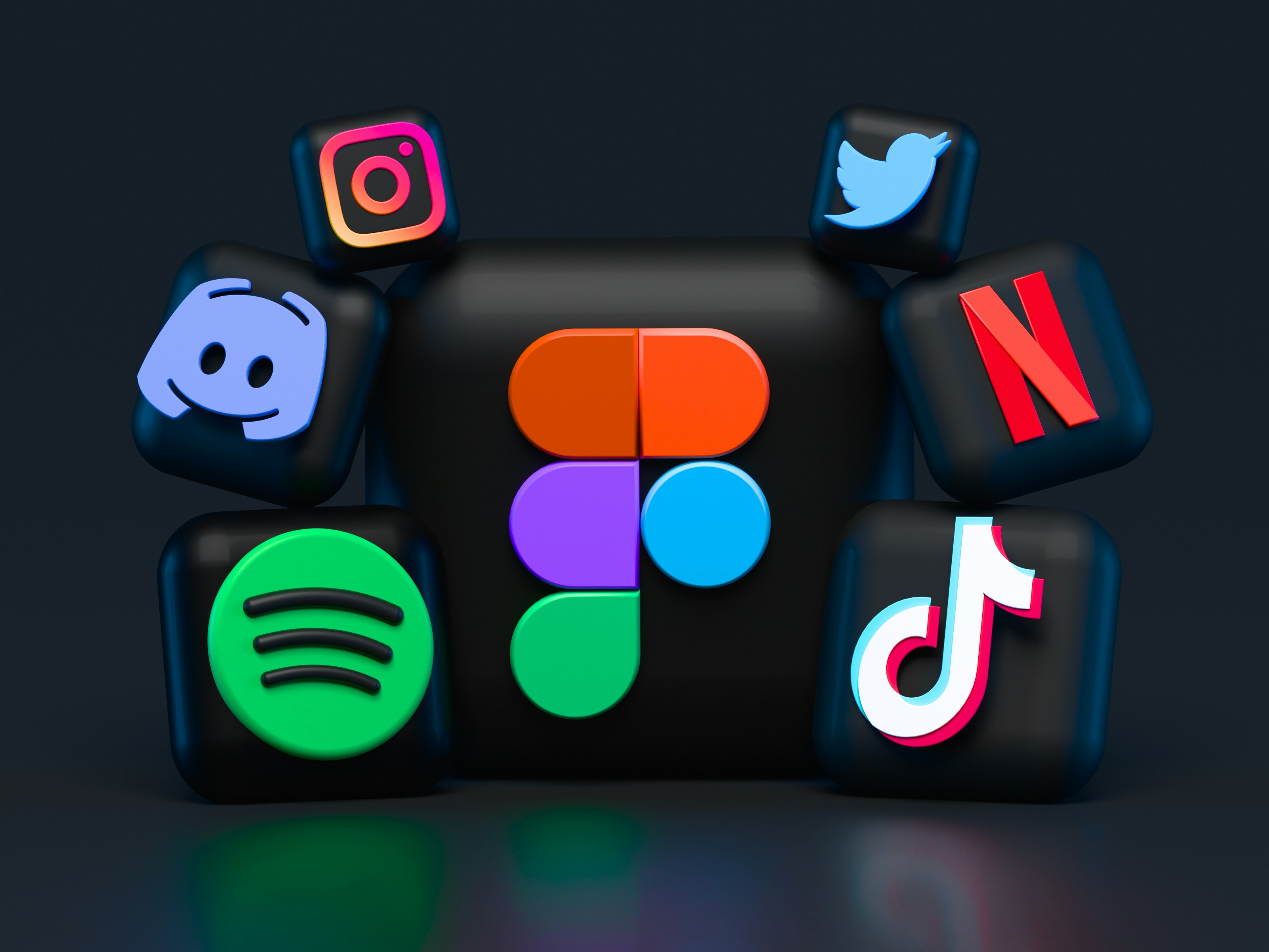 social media apps grouped together - Social Media Video Apps 