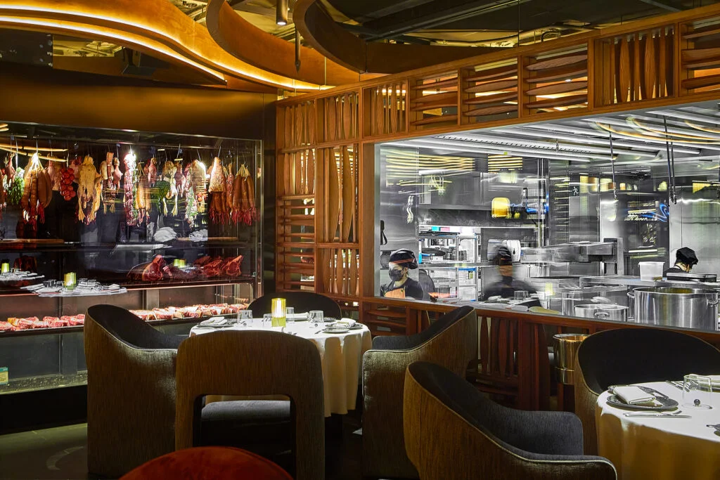 blue and white polka dot illustration