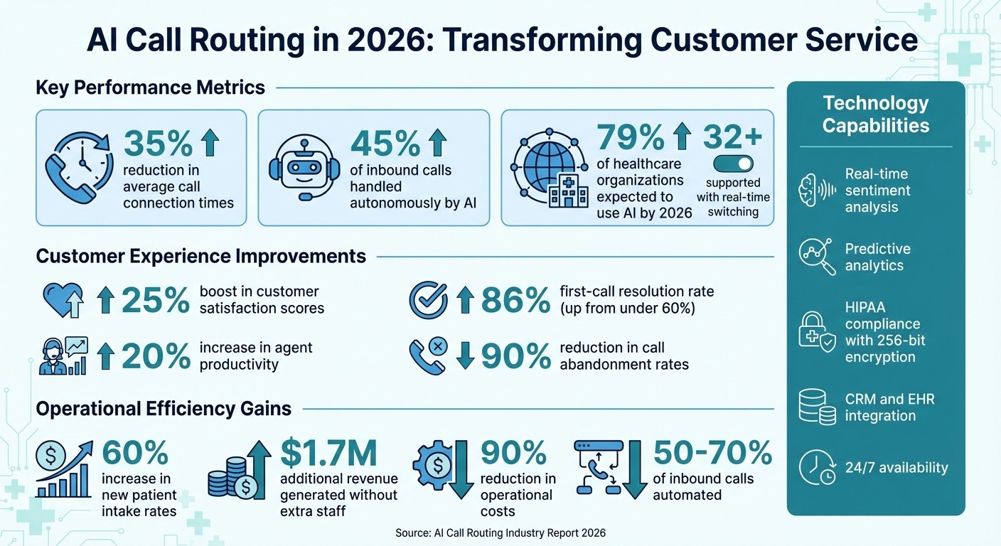 AI Call Routing Impact: Key Statistics and Benefits in 2026
