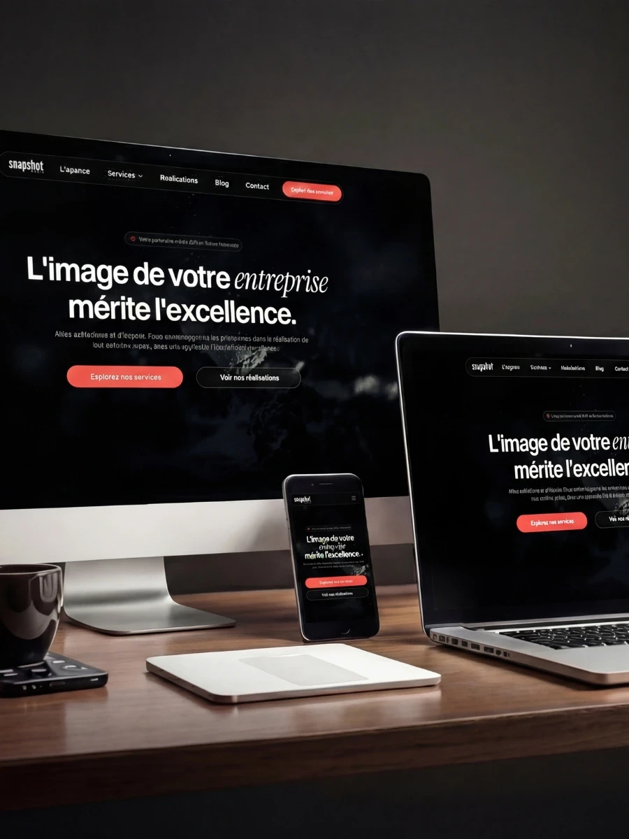 Création de sites web modernes et performants