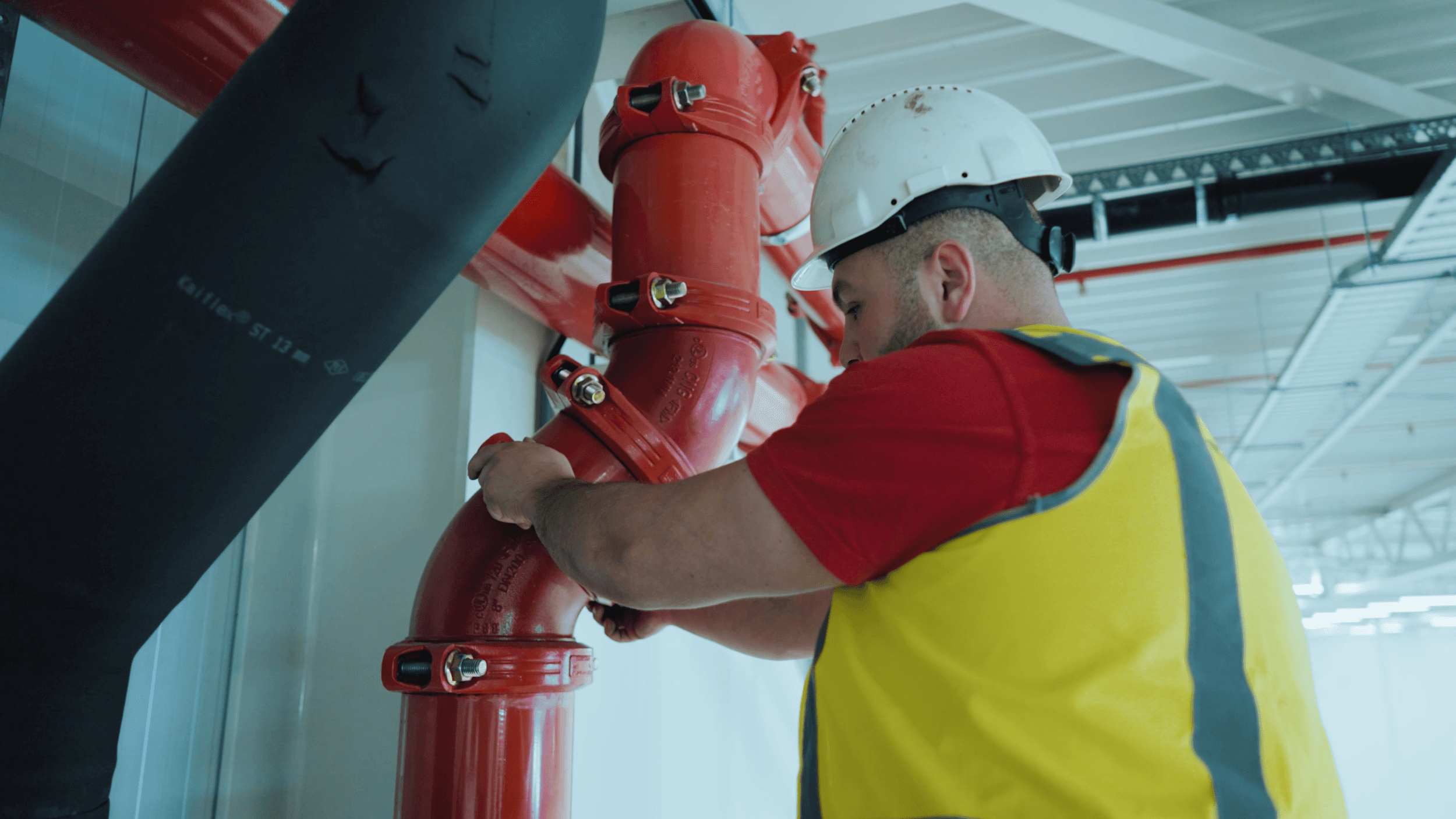 a woman with flowers