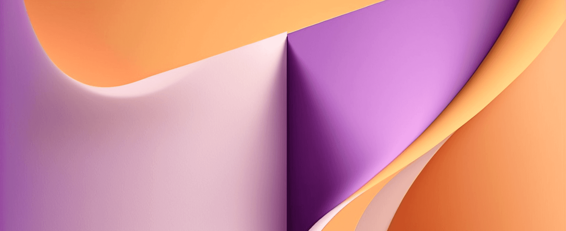 Abstract image of layered paper or fabric with a corner folded over