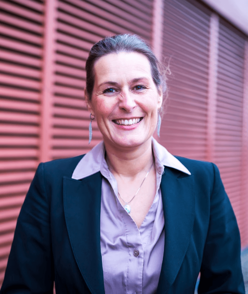 Portrait of portfolio creator – front view