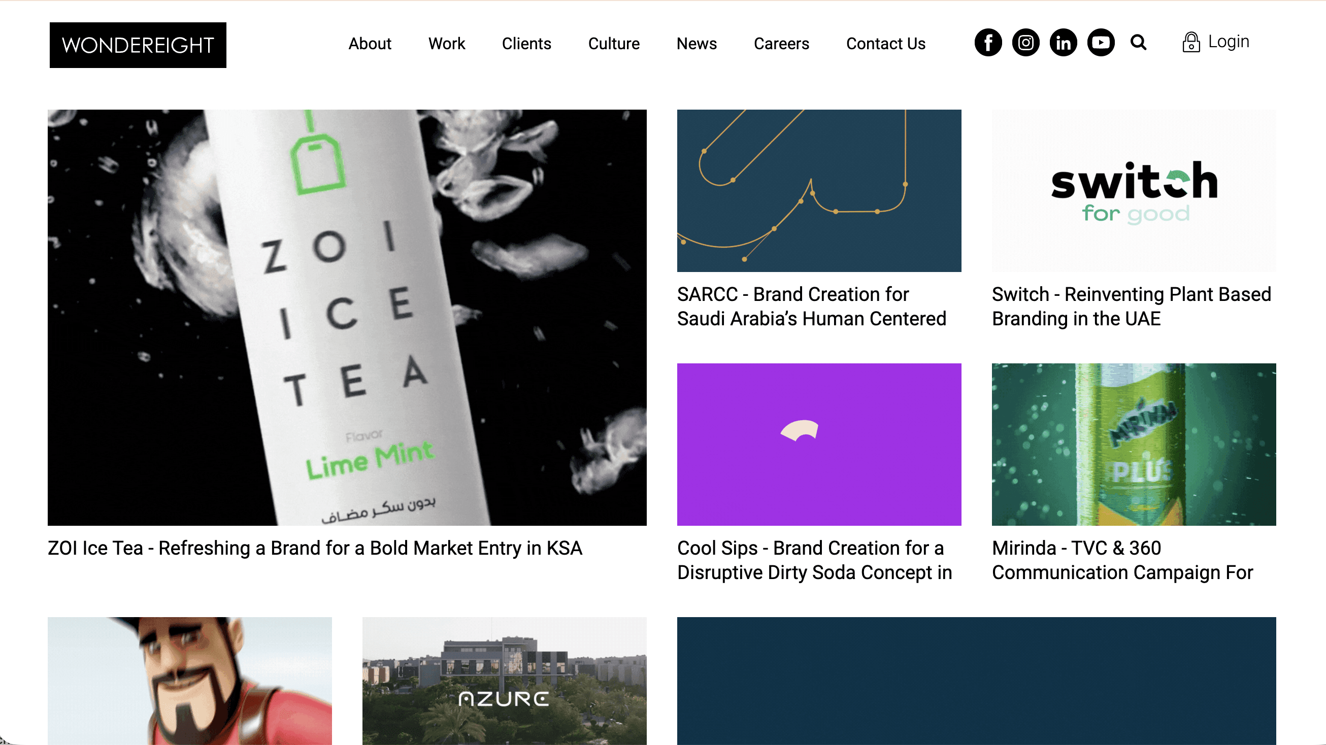 Wonder Eight Website