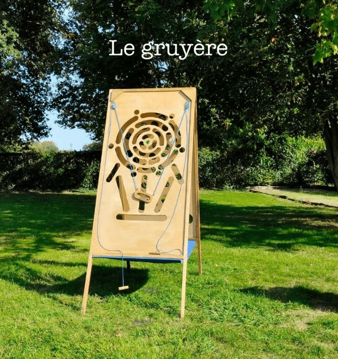 Jeu en bois le gruyère