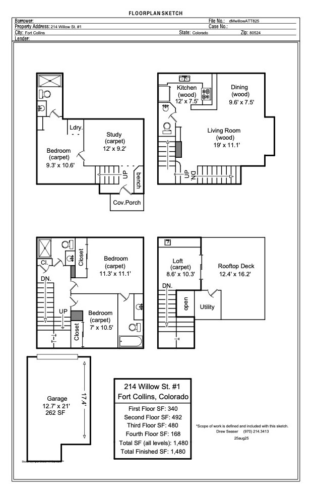 floorplan for 214 willow way