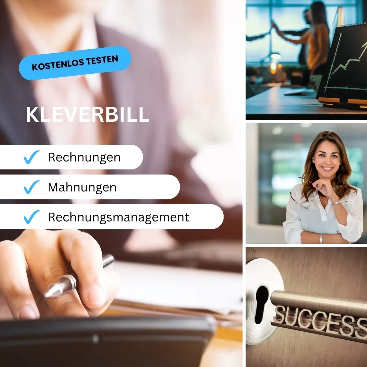 Invoice management must be reliable — with KLEVERBILL.