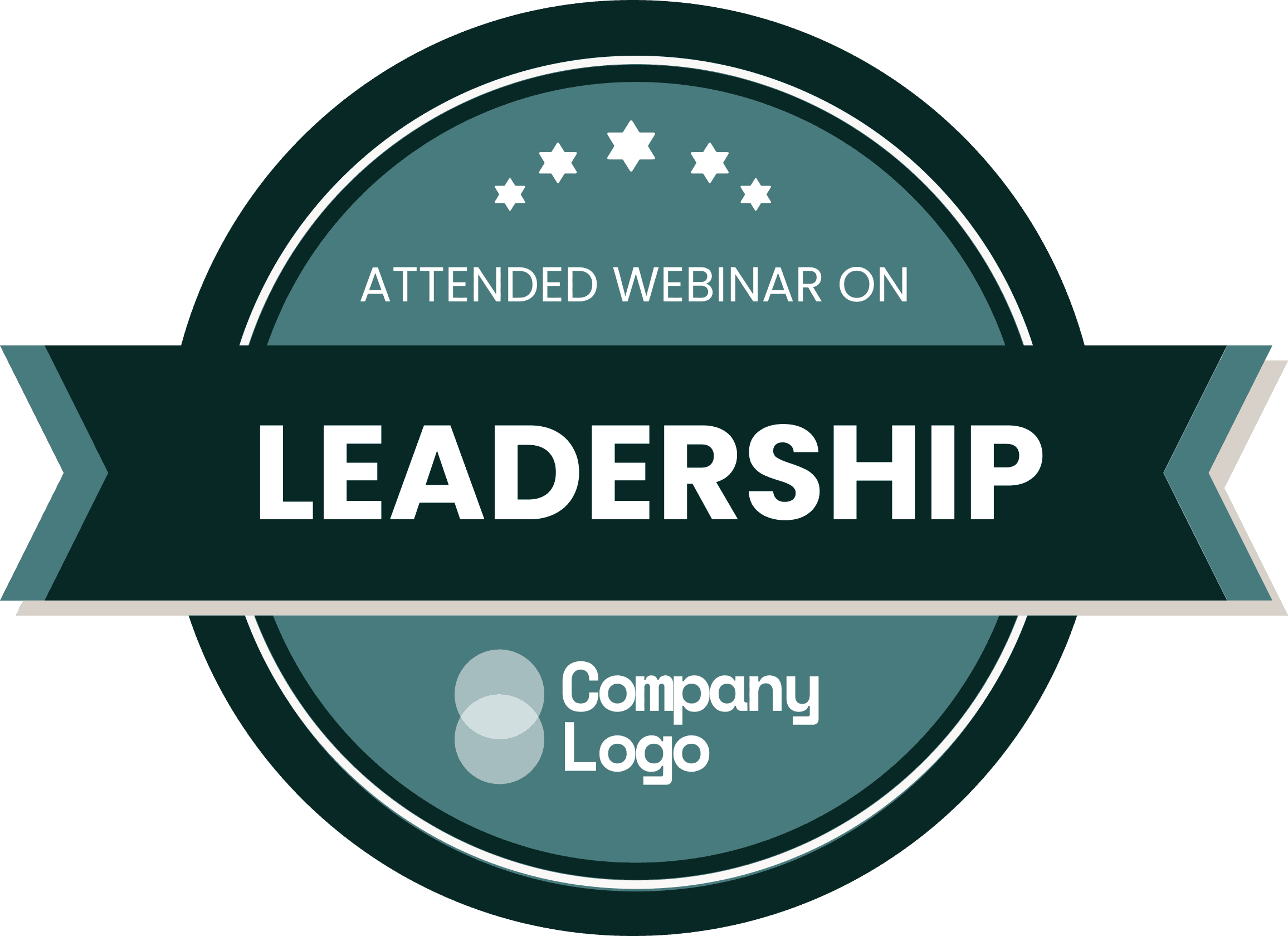 Wauld - Professional and distinct green appreciation badge template