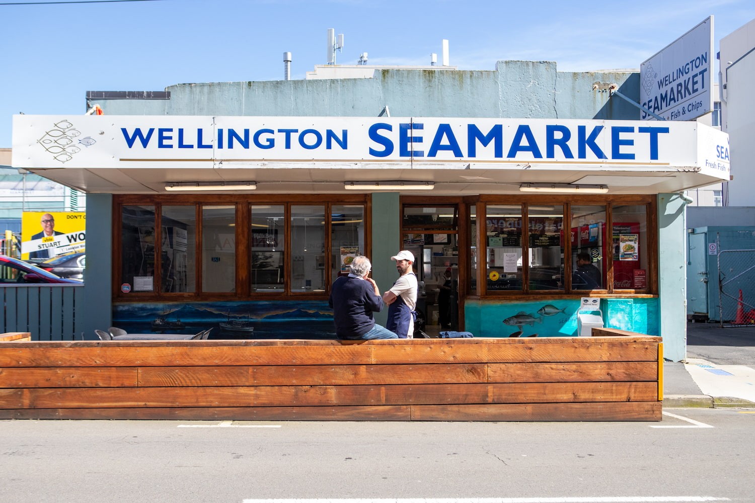 Wellington Seamarket Shopfront