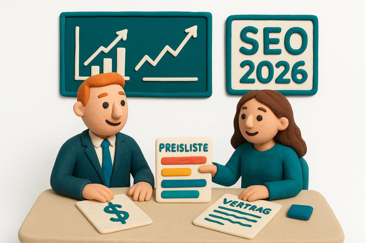 Preismodelle und typische Preisstrukturen für SEO 2026