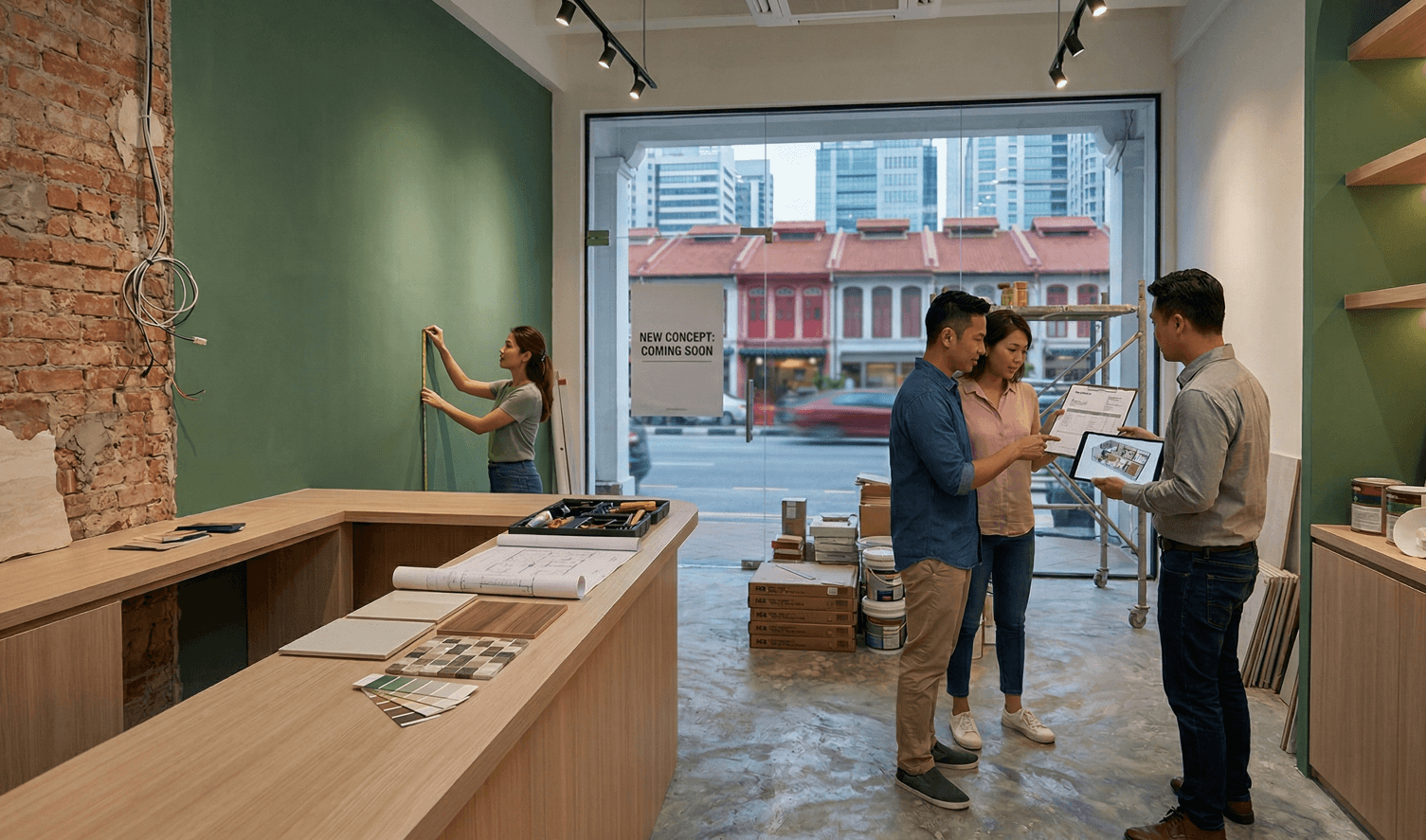 Cafe renovation singapore guide