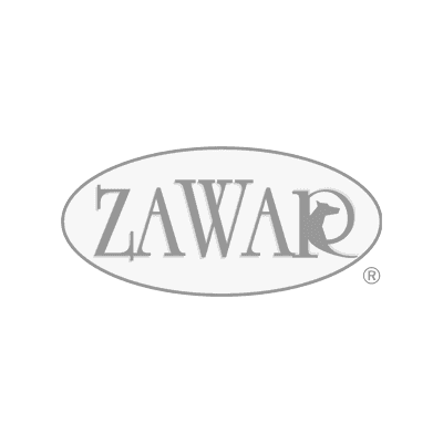 Logotipo da ZAWAR, empresa parceira atendida pela Caprone em branding digital