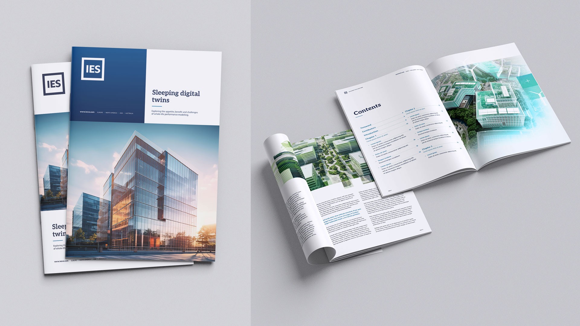 IES Print – Brochure Spreads