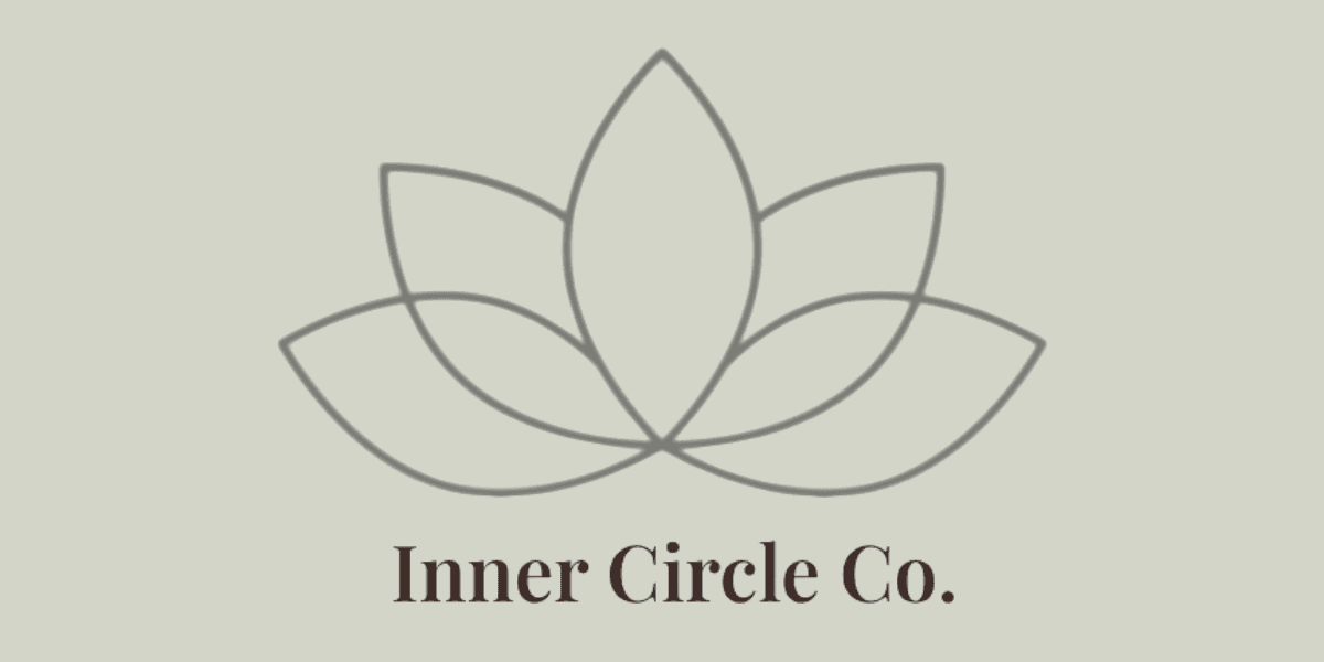"Inner Circle Co. logo symbolizing tranquility and wellness, reflecting the company’s focus on accessible, practical emotional wellness solutions."
