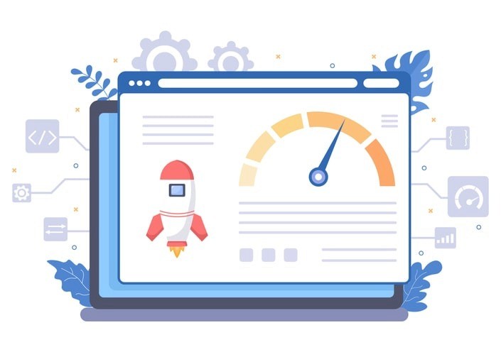 A developer is focused on optimizing CSS, with a code editor displaying a CSS file before and after the minification process. The before version shows unnecessary characters and comments, while the minified version highlights reduced file size and improved load speed for better website performance.