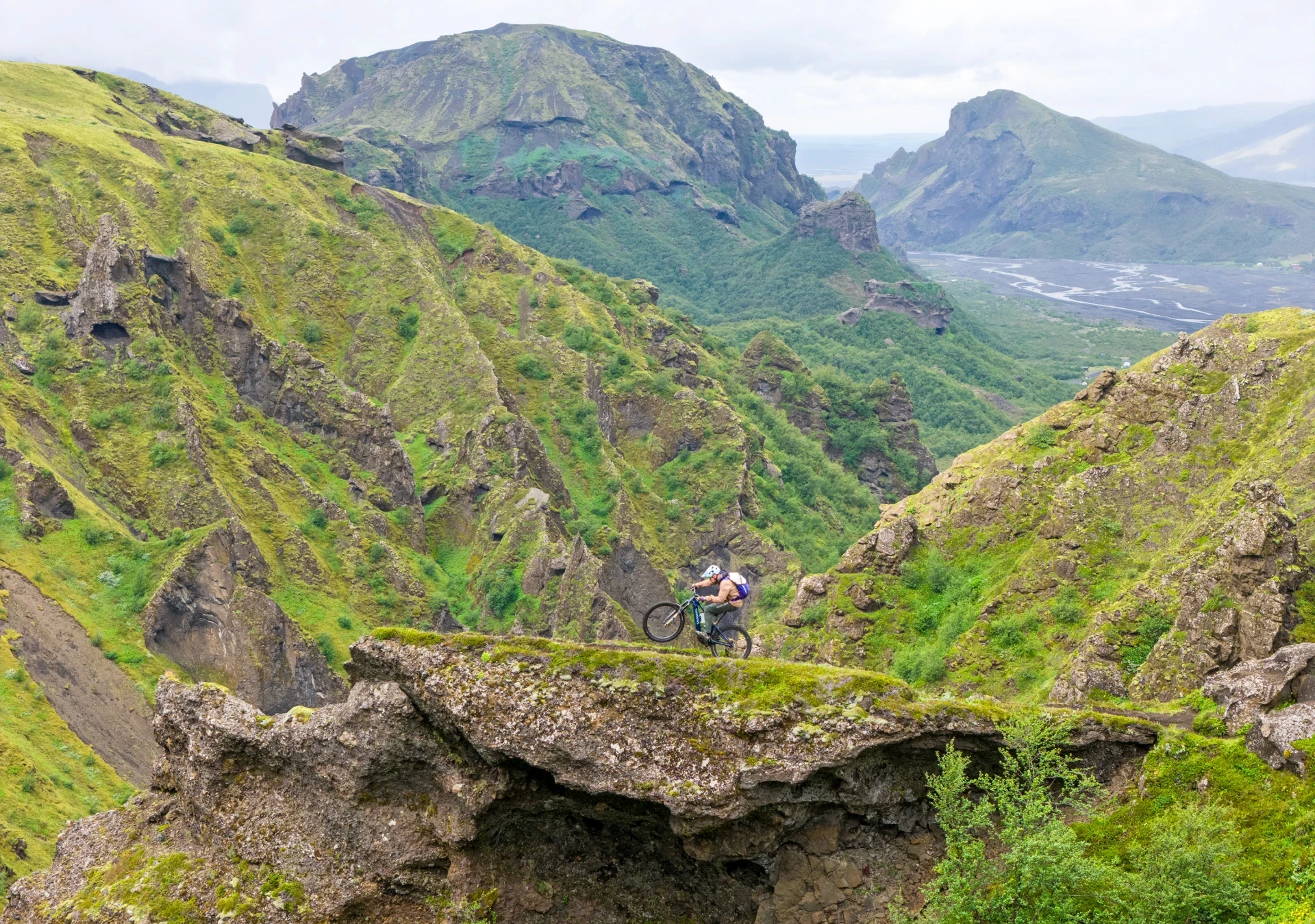 big landscape for mtb biking in Thormork