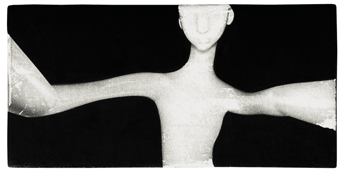 Proof of Life_3. Proof of Life. (2025). Wood sublimation print. 10 x 5 cm. New media artwork by Ivan Medrano.