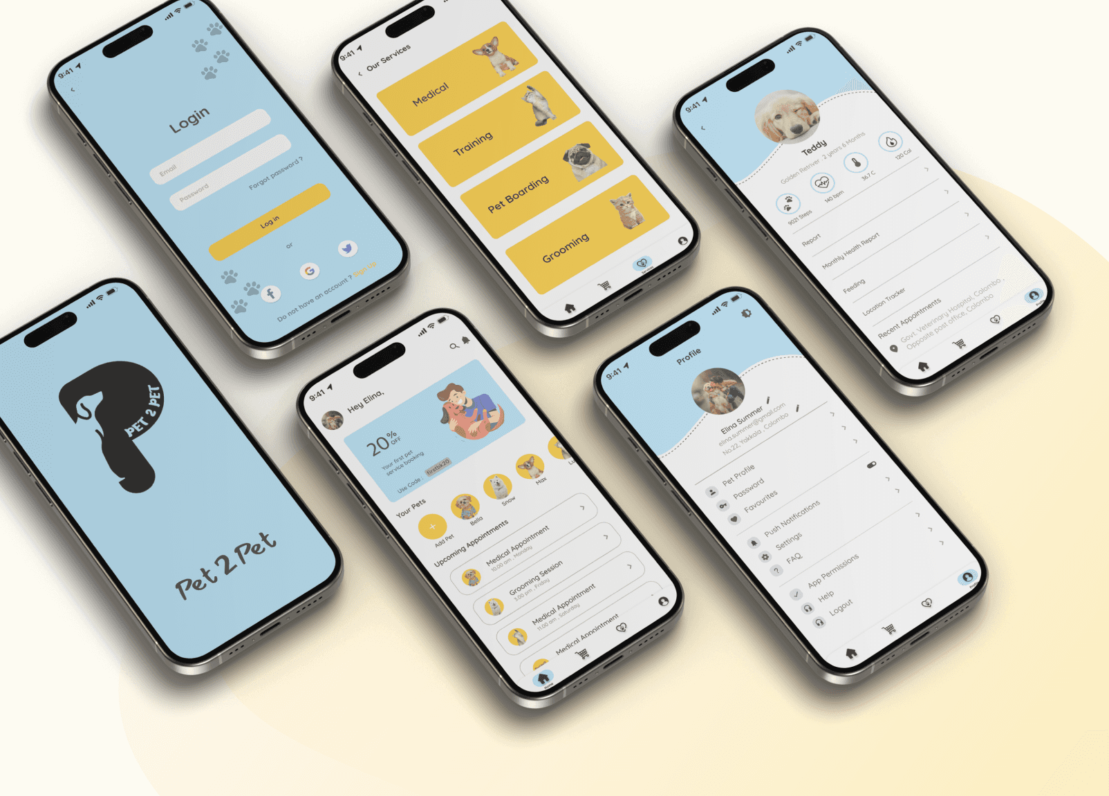 A header for desserts website with title "Cup cakes" to order it