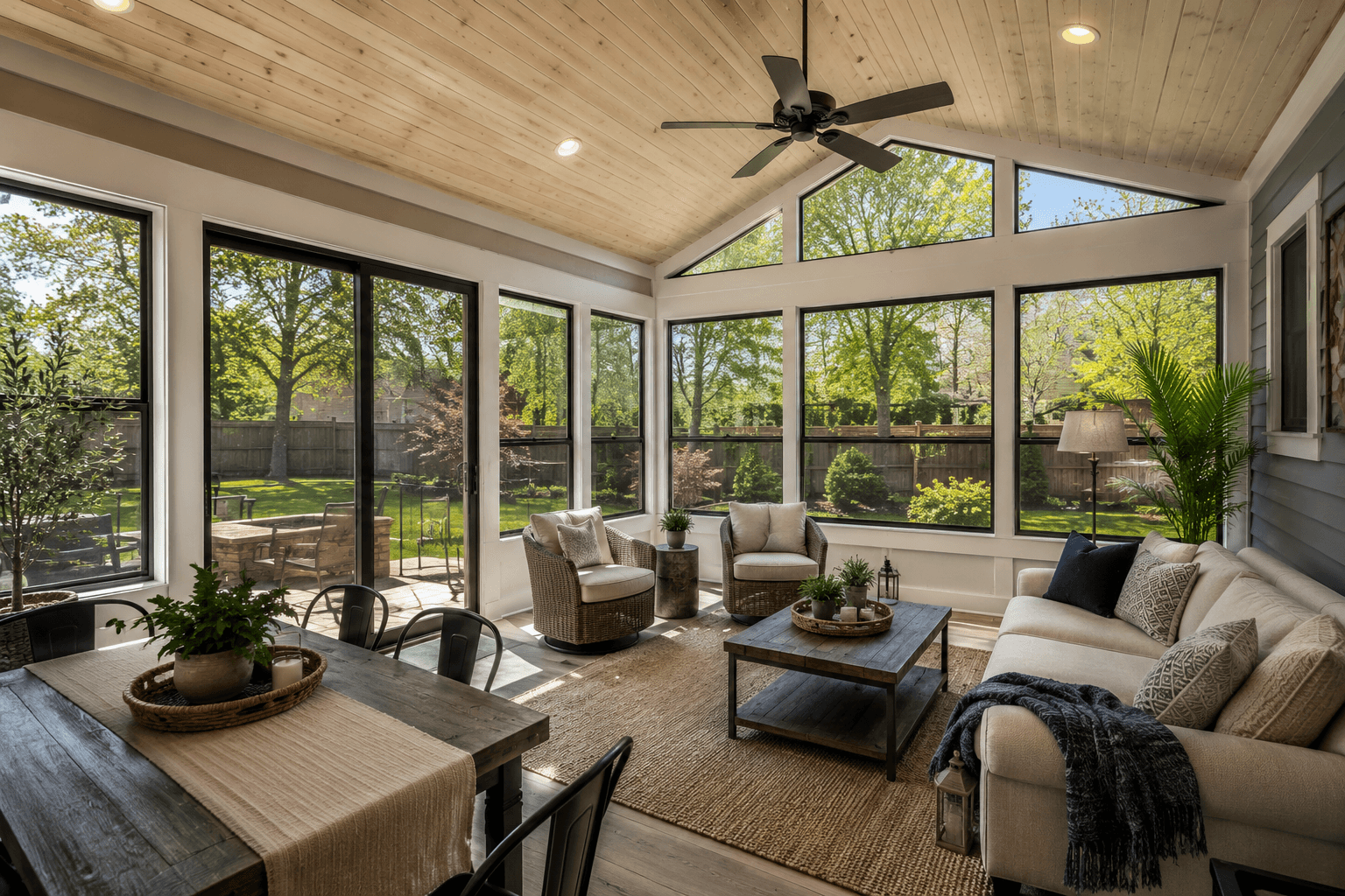 Decks and Additions R Us Sunroom Builder Triad NC