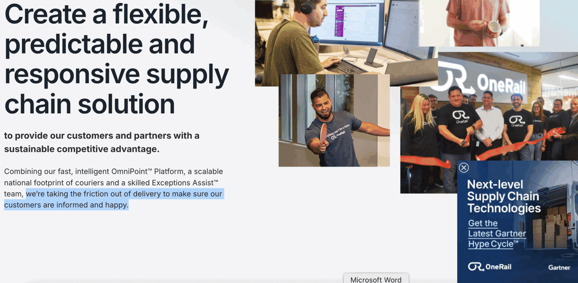 Marketing Spotlight: Exploring OneRail’s Marketing and Sales strategies