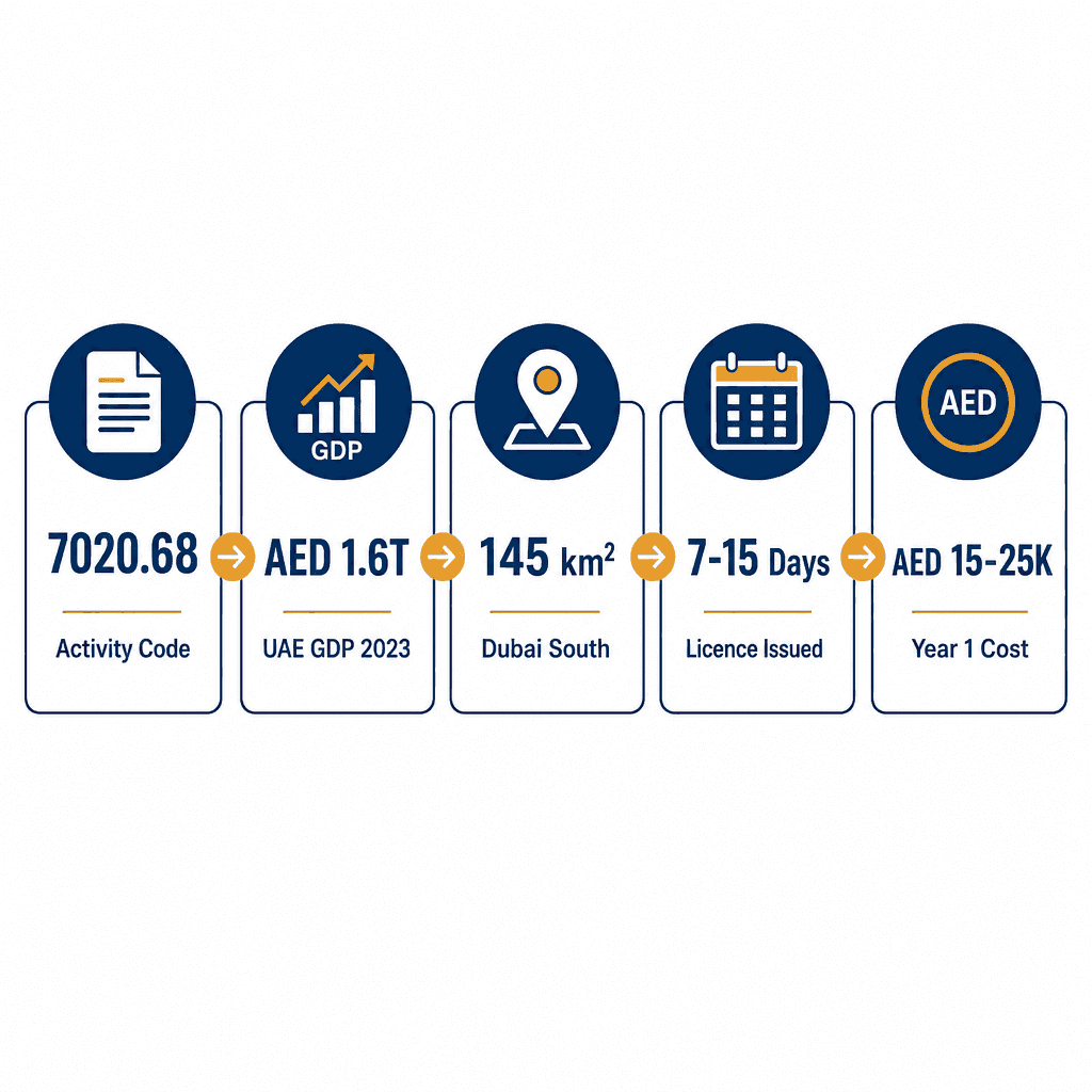 Infographic: Apply for a Feasibility Studies Consultancies Business License in Dubai