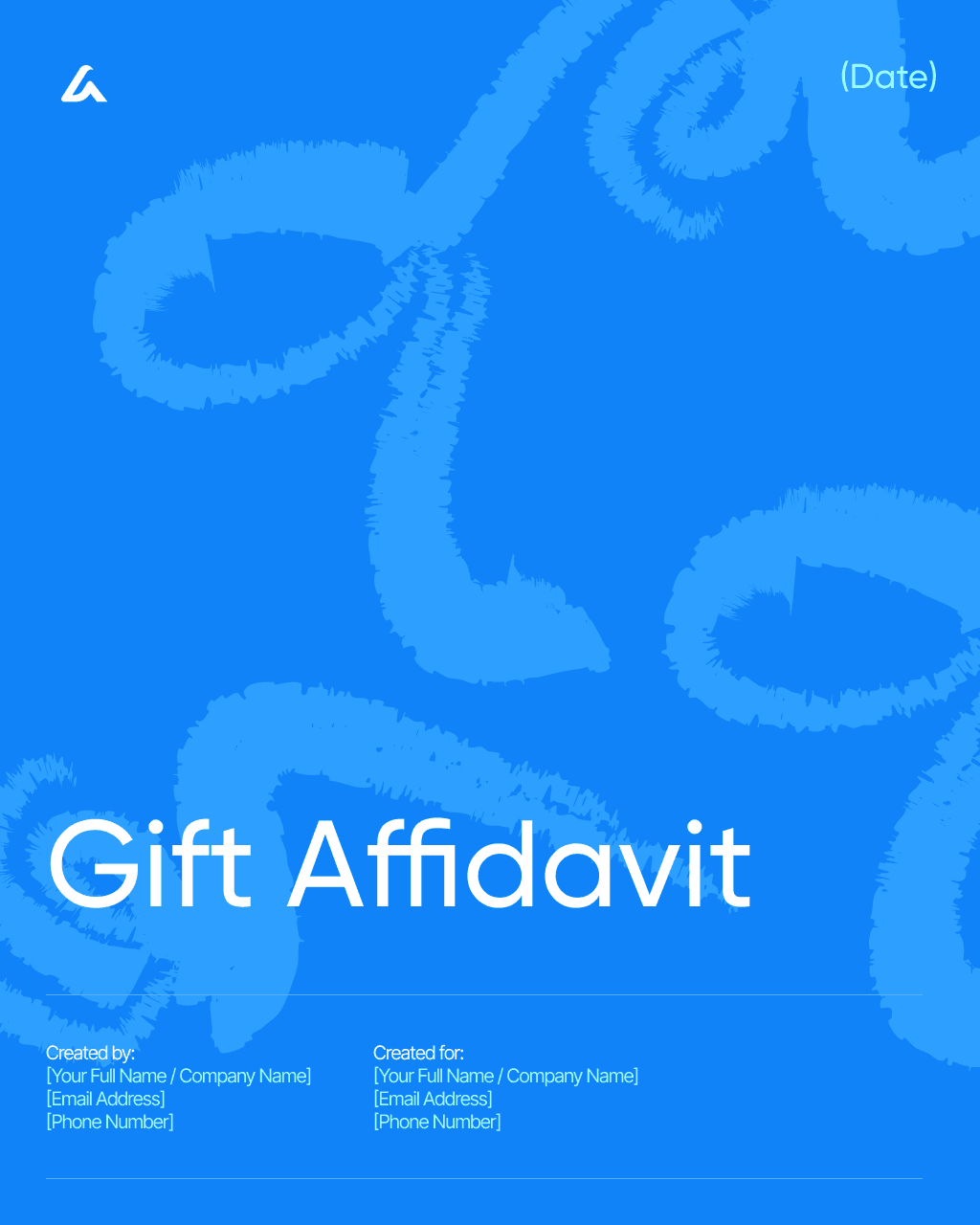 Gift Affidavit