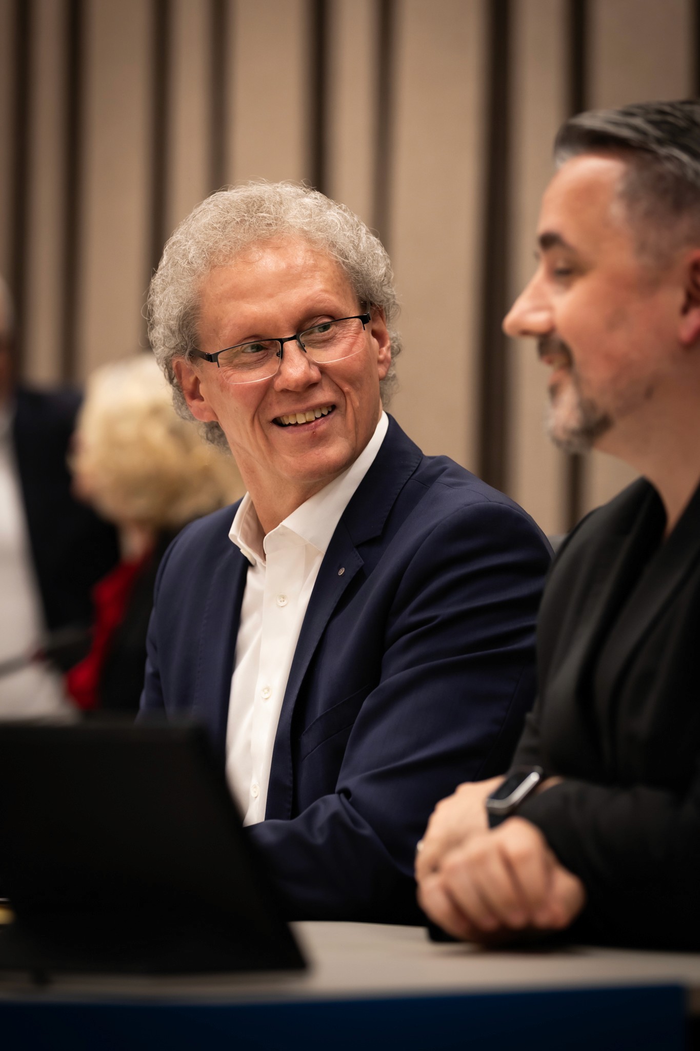 Fotoreportage einer offiziellen Feier des Gemeinderatspraesidenten in Zürich