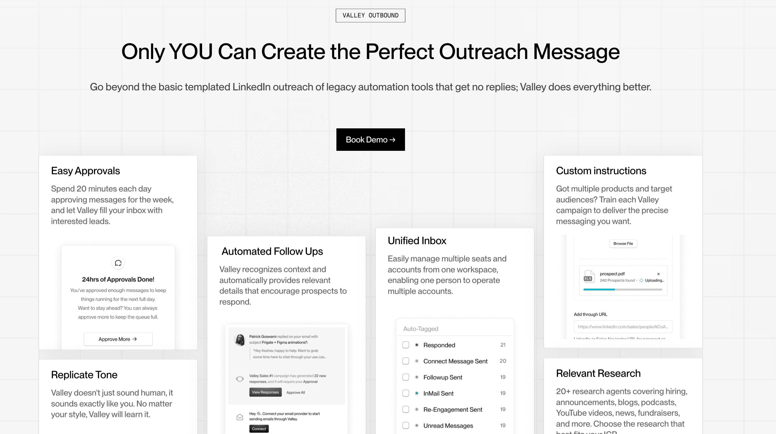 Valley's Outreach Message