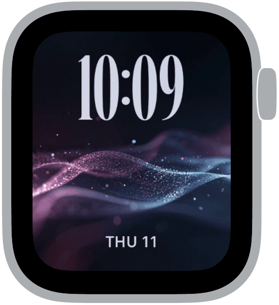 An Apple Watch face from the Boreal Eidolon collection
