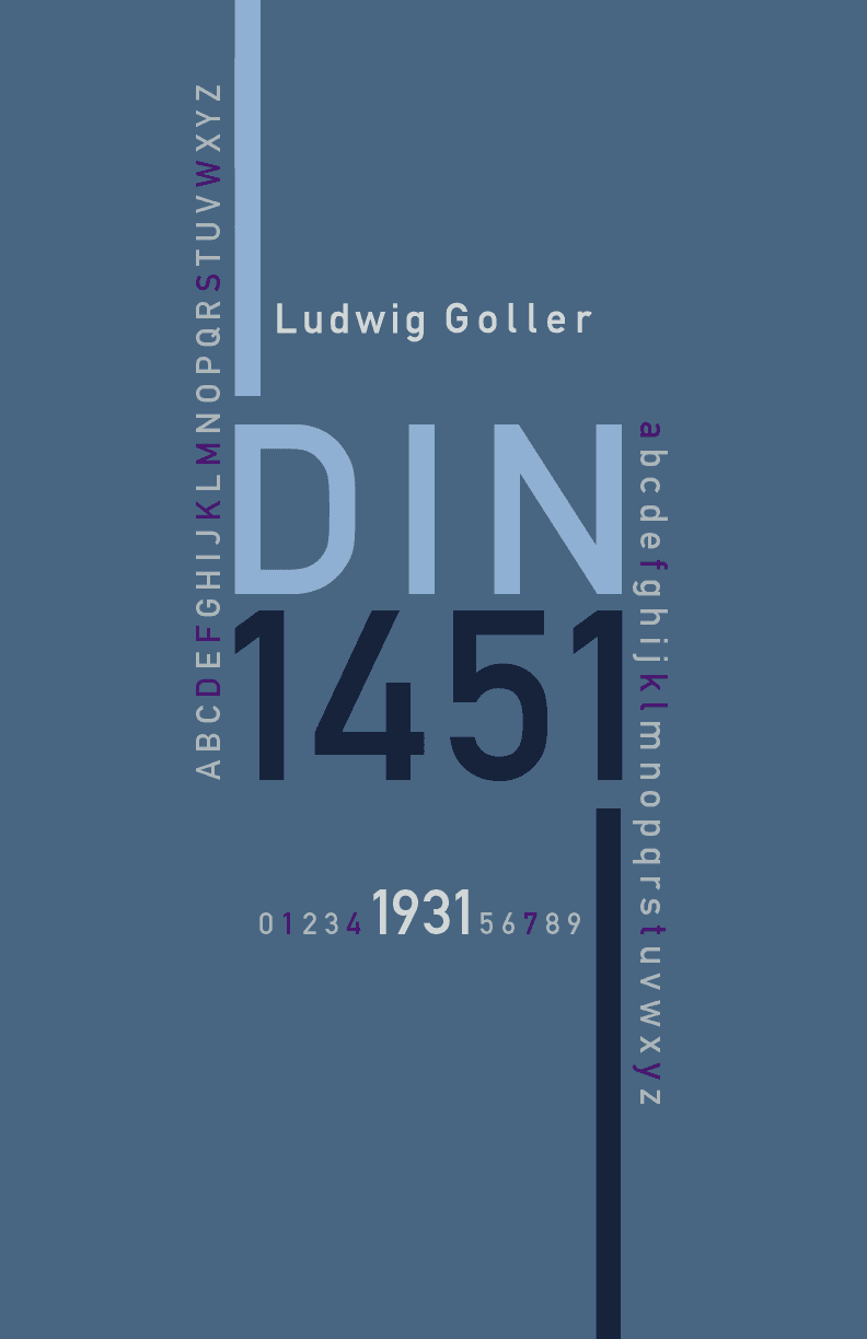 DIN poster design