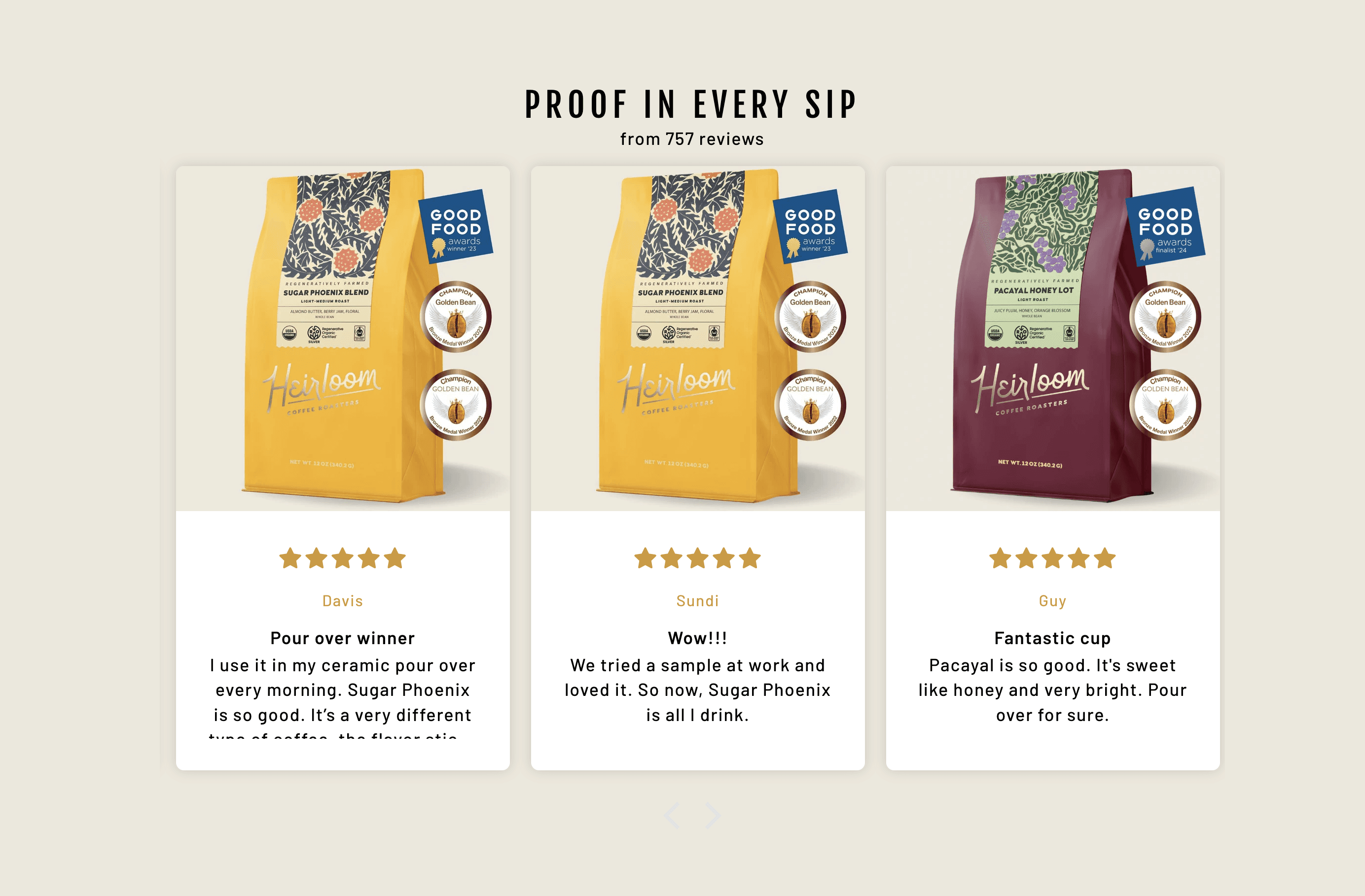 Heirloom Coffee Email Marketing