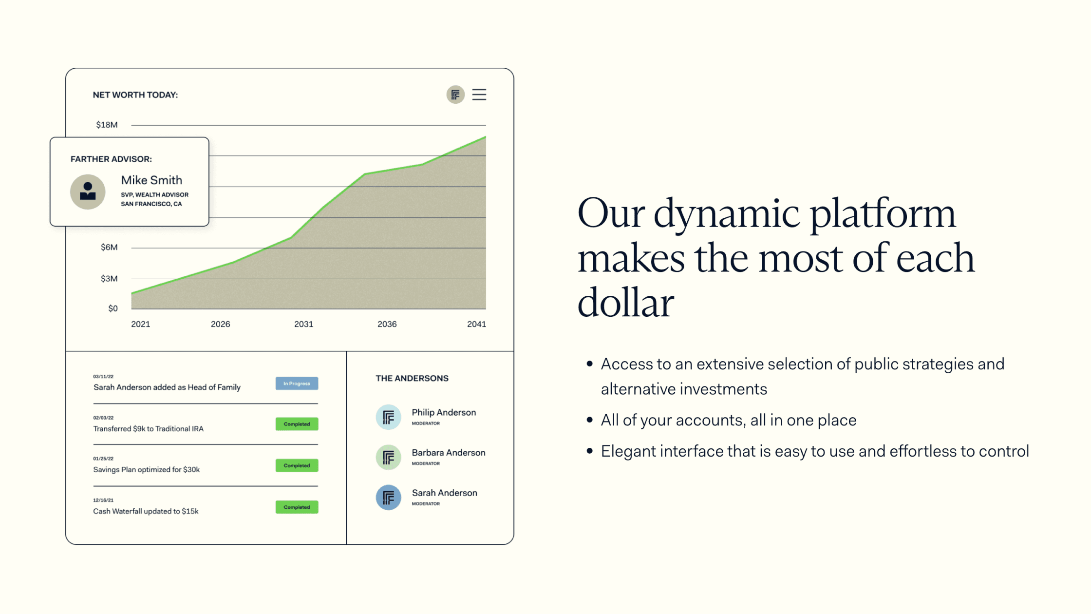 Laptop showing Bloomy UI