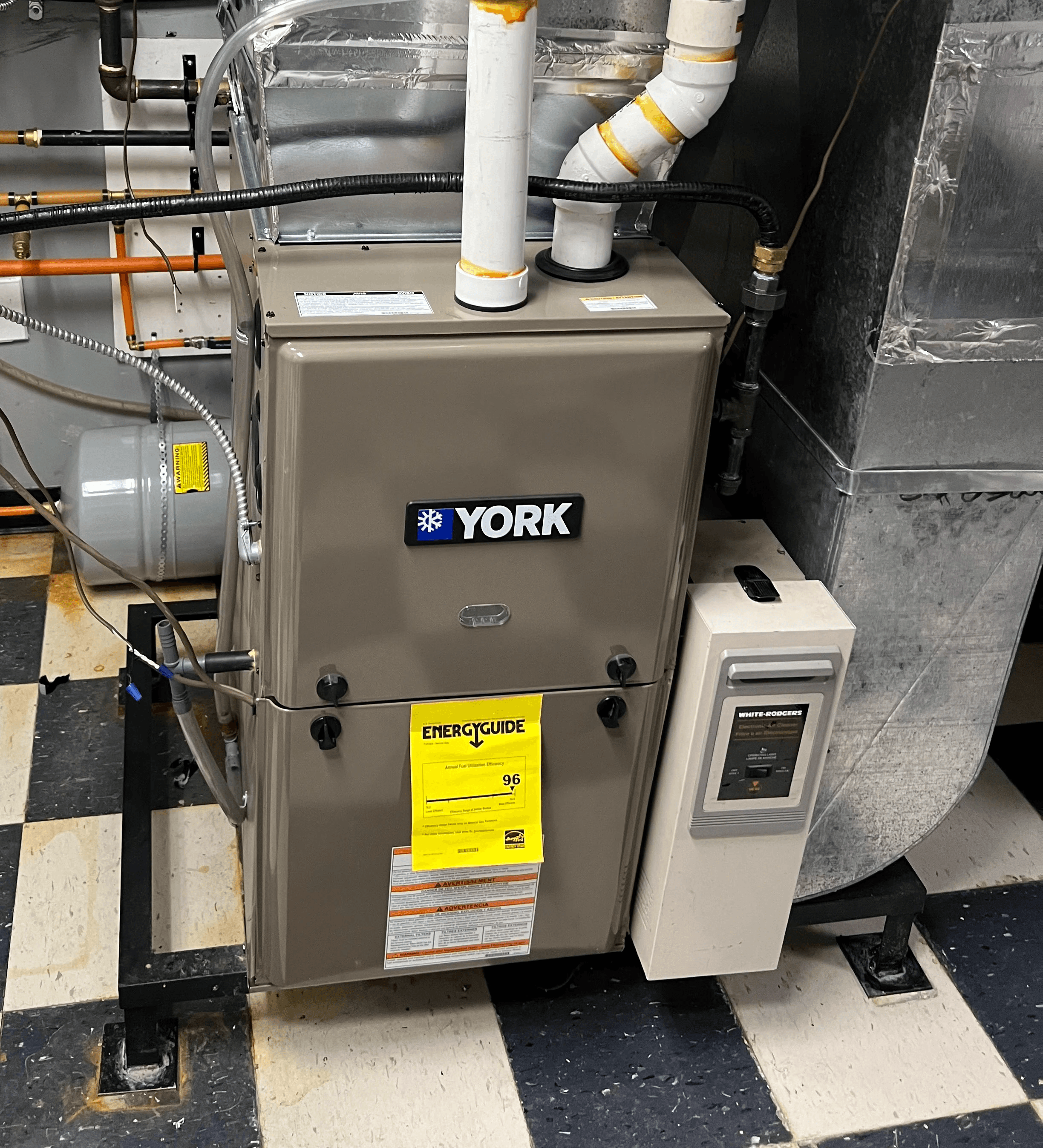 Residential furnace installation in Toronto