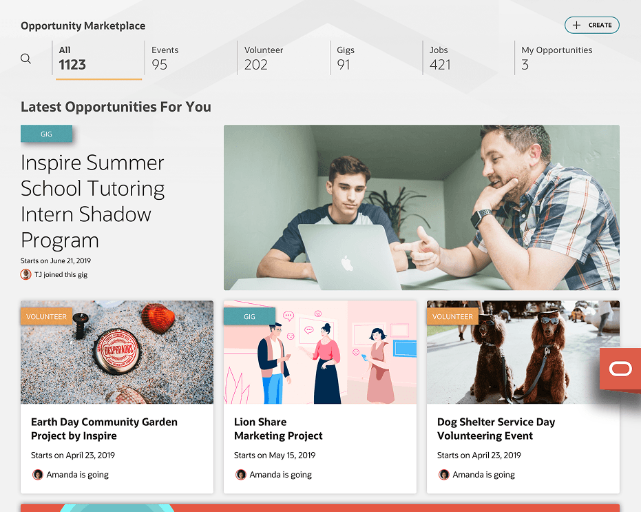 Opportunity Marketplace — hero image