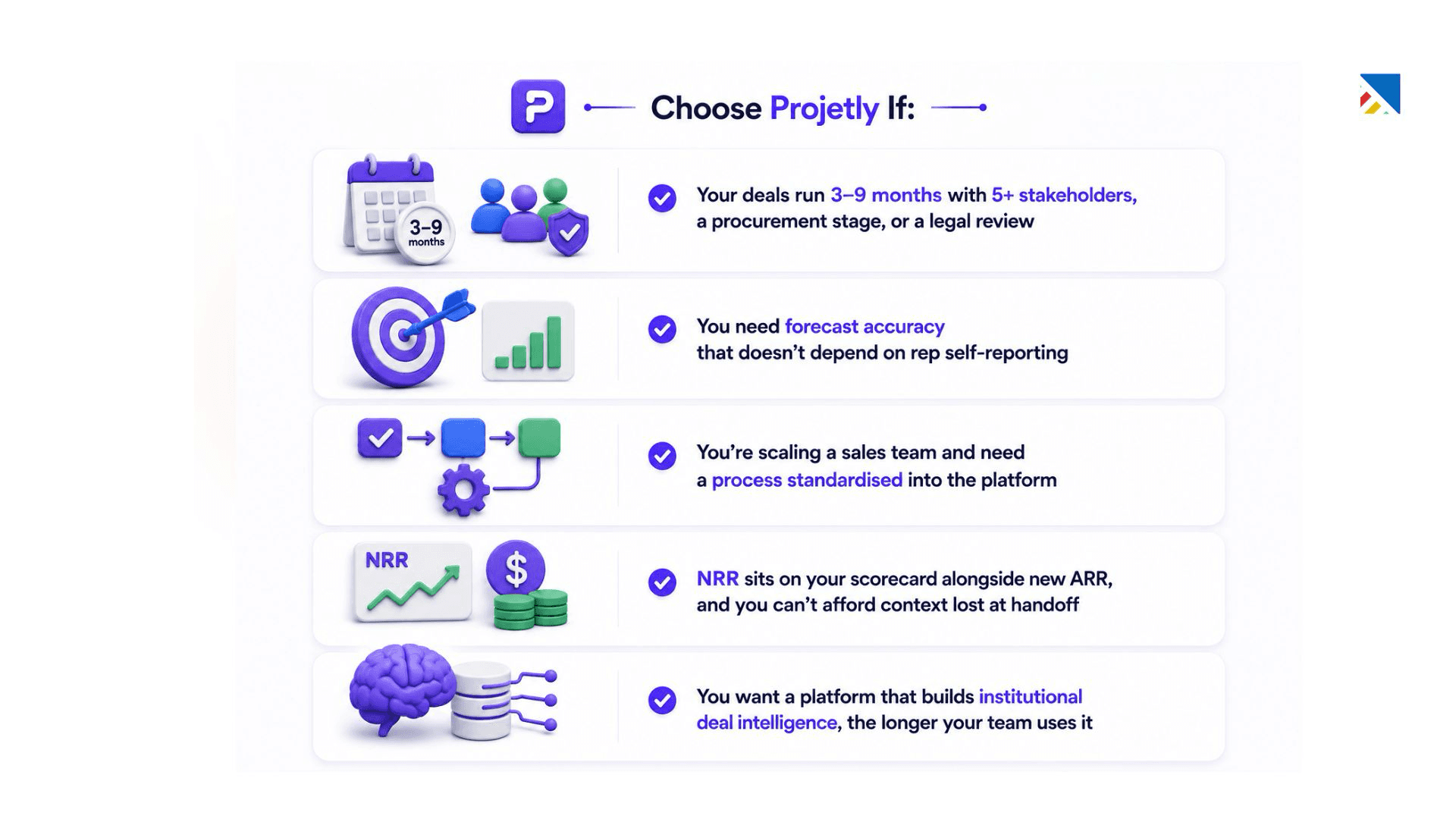 Choose Projetly if: