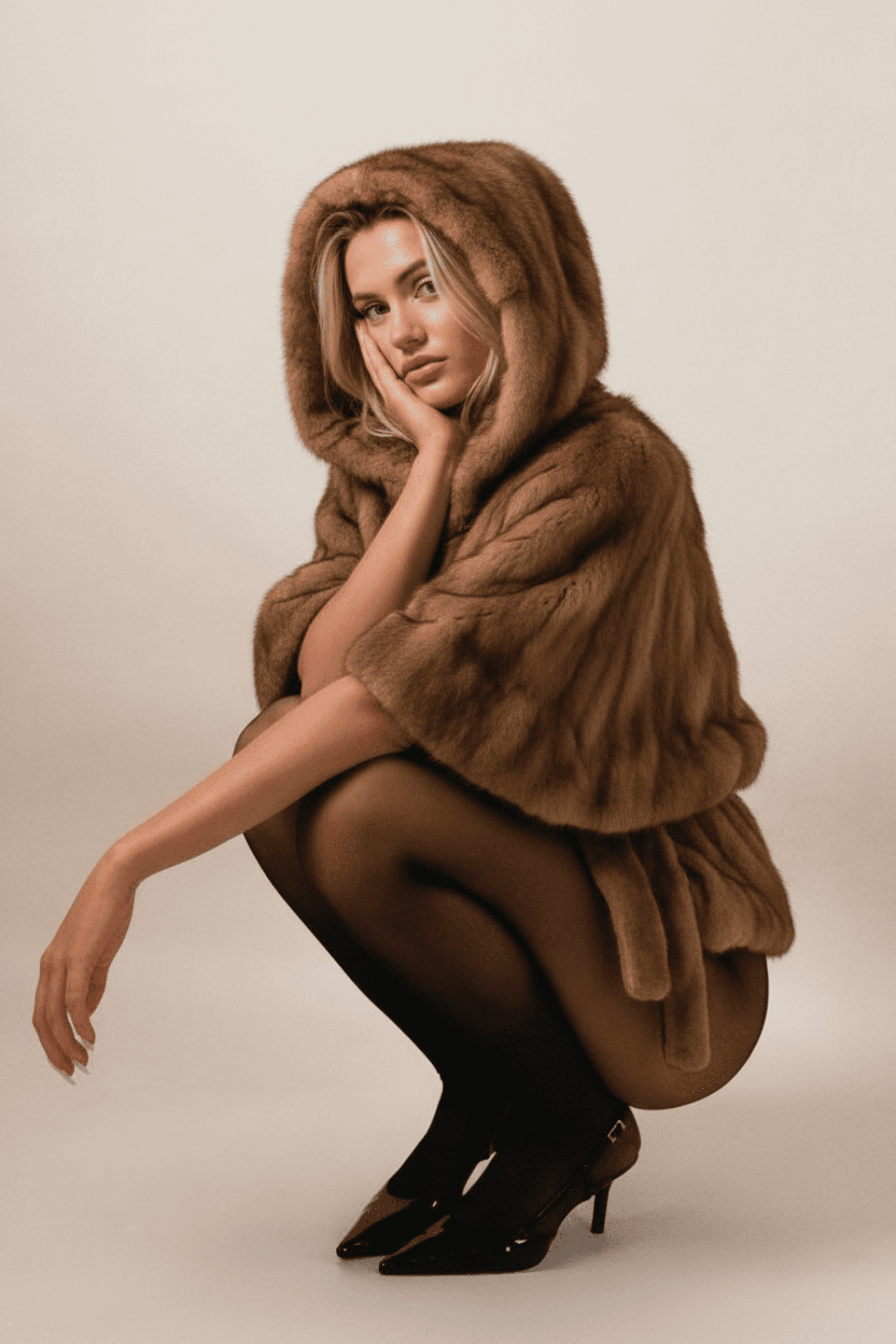 Father and daughter with sunglasses on