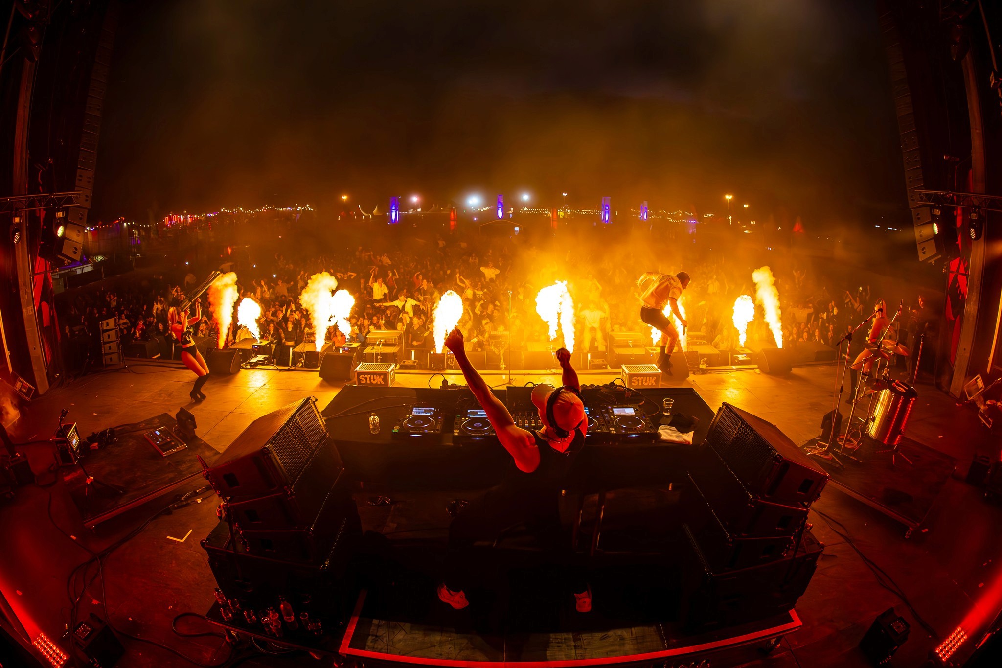 ASM Student Festival stage & werk