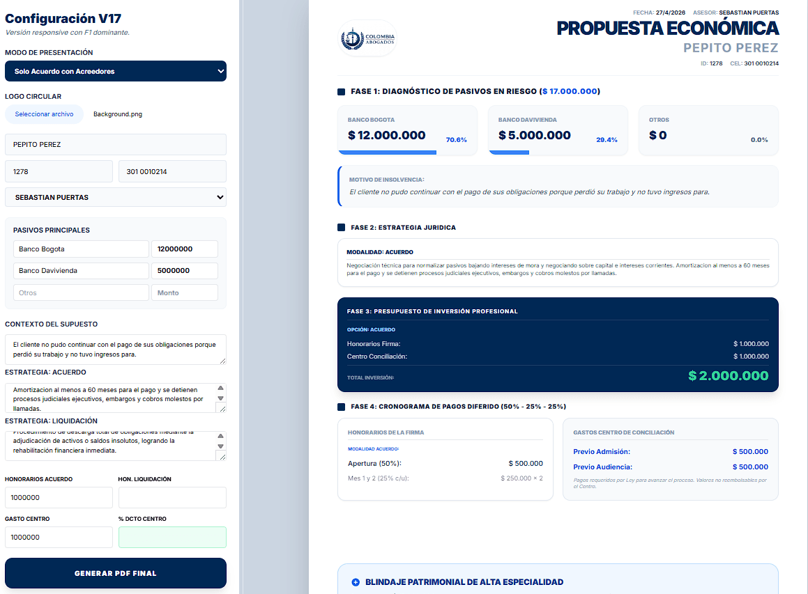 Propuesta Económica Inteligente