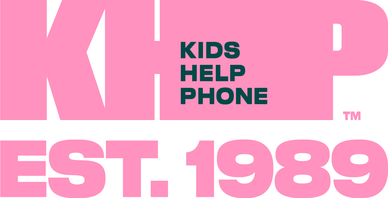 Kid's Help Phone logo, established 1989