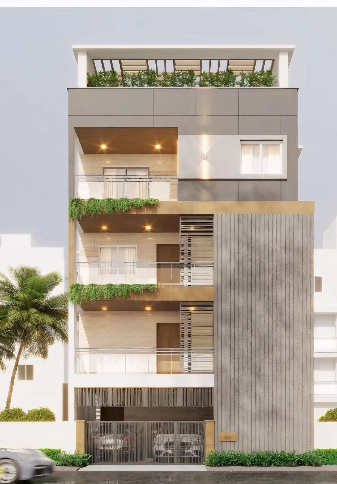 Luxury duplex house construction project in Mudalapalya, Bengaluru