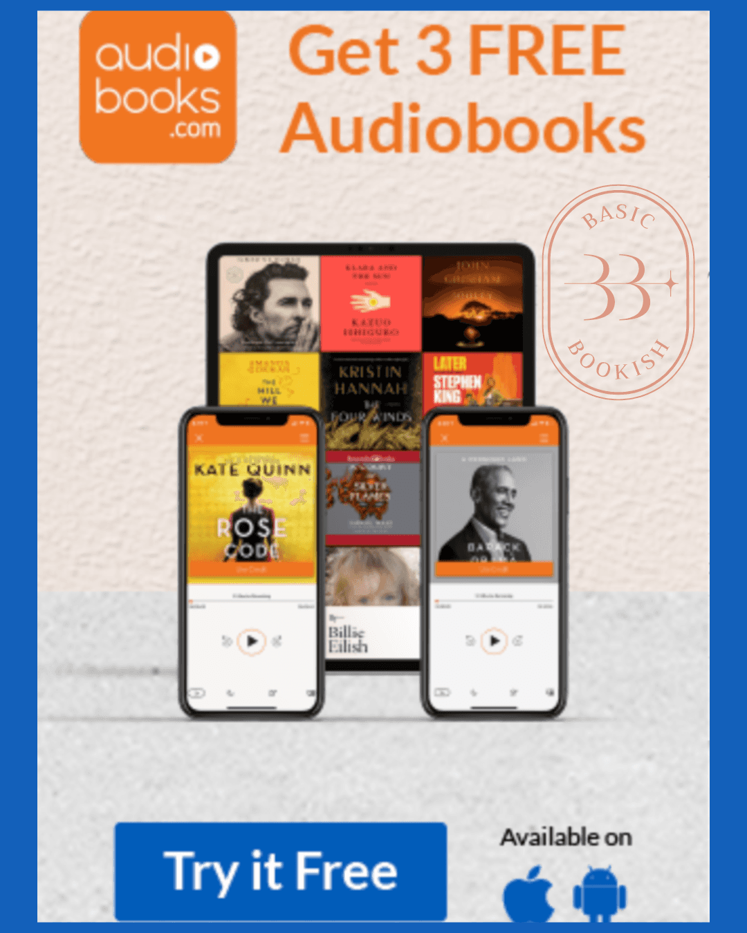 BasicBookish Audiobooks link